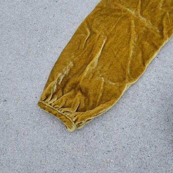 JCREW Velvet Vneck Long Sleeve Shirt Size 4Tall - Picture 7 of 10